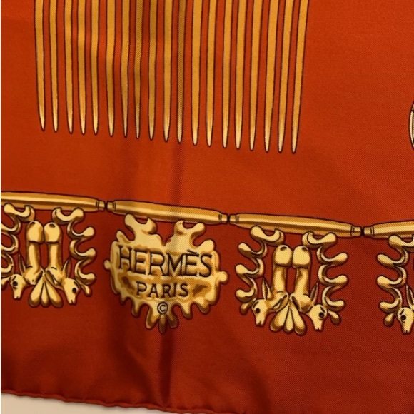 Hermes Les Cavaliers D’or Silk Scarf - Picture 6 of 8